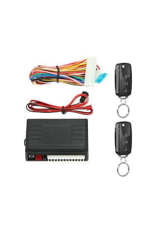 Geeroyoo Bluetooth Destekli Anahtarsız Araç Kilidi, 3 Tuşlu Led Göstergeli, Uzaktan Kontrol Özellikli