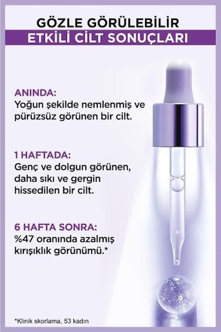 L'Oréal Paris Revitalift Filler %1.5 Saf Hyaluronik Asit Serum& Aydınlatıcı Göz Serumu & Roller pktgzbkmst-9424