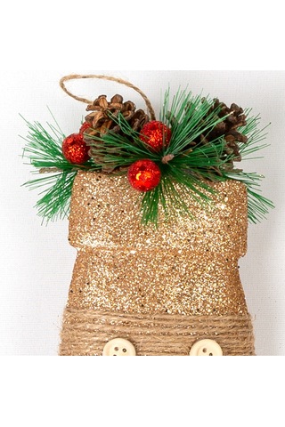 Yılbaşı Süsü Eldiven Berry'li 2'li Paket Dore 12x18,5 Cm.