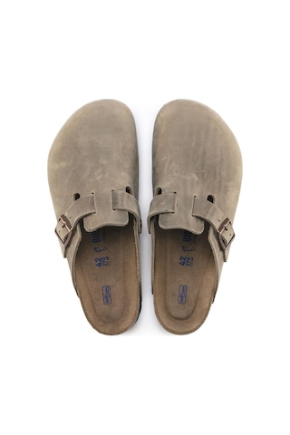 Birkenstock Boston Sfb Leoi Nu Unisex Kahverengi Terlik Kahverengi