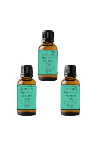 %100 Saf Çay Ağacı Yağı - 3 X 10 Ml 20 ML %100 Saf Çay Ağacı Yağı - 3 X 10 Ml 20 ML