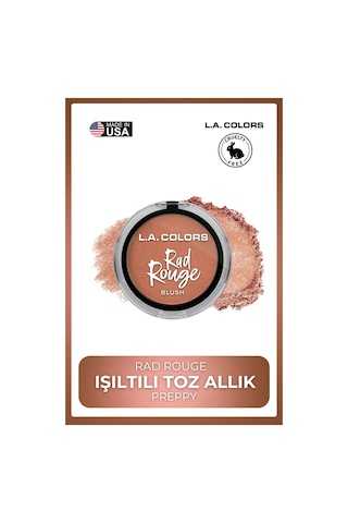 Rad Rouge Blush- Yoğun Renk Veren Uzun Süre Kalıcı Canlı Görünüm Cbl721 Preppy