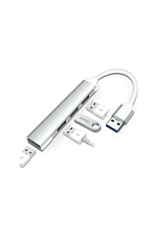 4 Port Usb 3.0 Hub Çoklayıcı Yüksek Hızlı Super Speed Çoklayıcı Çoğaltıcı Çevirici Adaptör