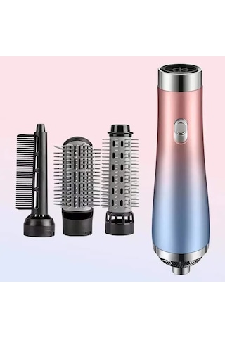Lixiaqu01 3in1 Tembel Saç Kurutma Makinesi Tarak Sıcak Hava