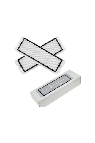 Roborock S6 Pure Uyumlu Süpürge Seti 14 Parça Siyah (552461743) Uyumlu