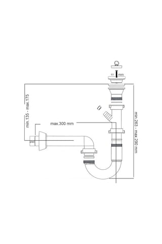 Evye Lavabo Sifon Takımı