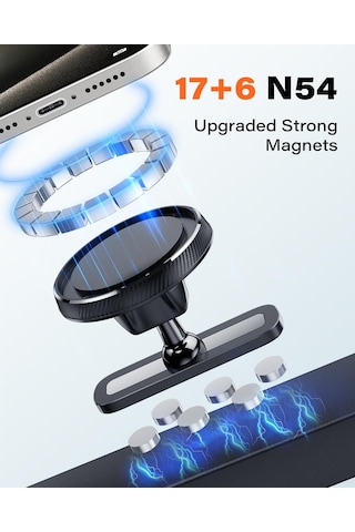 Magsafe Spor Salonu Manyetik Telefon Tutucu - 360 Ayarlanabilir, Çift Mıknatıs, Alaşım Taban/eklem - Magsafe İphone 16/15/14/13/12 Serisi İle Uyumlu - Fitness Aksesuarı 2 Mixed