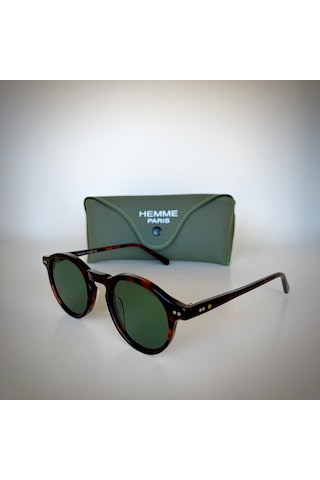 Hemme Paris He9007 C4 Unisex Güneş Gözlüğü Kahverengi - Leopar