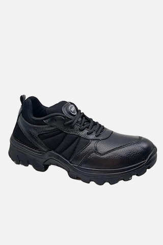 Scooter Deri Siyah Kadın Outdoor Ayakkabı G1514ds Siyah