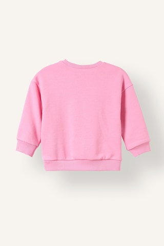 Defacto Bisiklet Yaka Baskılı Kalın Sweatshirt Kız Bebek I5084a526aupn666 Pembe-pn666