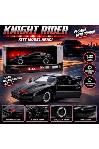 Jada Knight Rider Kitt Model Aracı 1:32 Nhr Çok Renkli