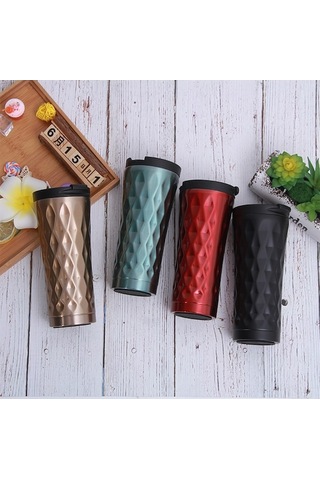 Yulong Reedark 304 Paslanmaz Çelik 500ml Çift Katmanlı Termos,