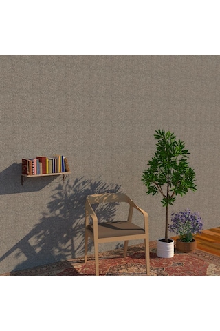 20x60 Cm Duvar Rafı - Ferforje Duvar Rafı, Duvara Monte Raf Meşe Meşe