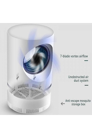 Lamba Kovucu Öldürücü Sivrisinek Açık Hava Anti Tuzak Zapper Böcek