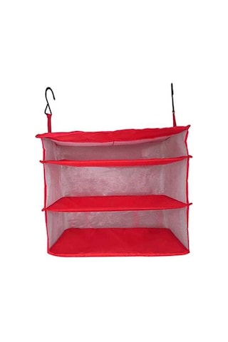 Pazly Taşınabilir Suntek Seyahat Raf Kırmızı Kırmızı Çantası Asılı Nm Diğer
