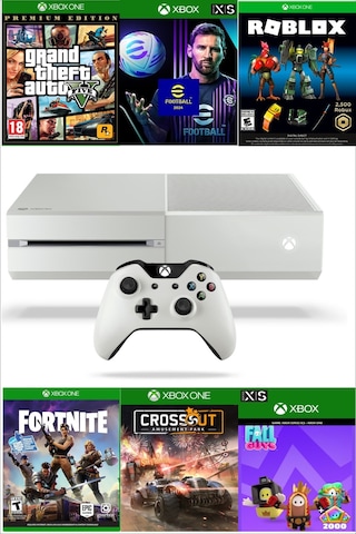Xbox One 500 GB Teşhir Cihazı (6 Ay Garantili ) + GTA 5 Dahil 10 Oyun