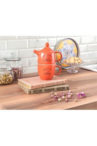 Madame Coco Grand Demlik 1kcayd0130300-280ml-kiremit