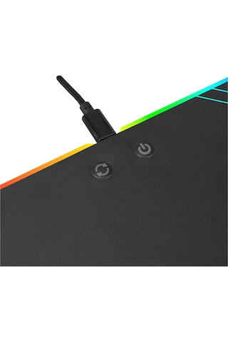 Rampage Aura Mp-13 360X260X5Mm Rgb Gaming Mousepad