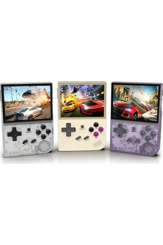 Anbernıc RG35XX 3.5" Açık Kaynak Oyun 64g 5000+ Oyunlar Retro Elde Taşınabilir Oyun Konsolu