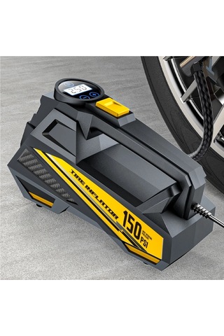 Jialan Kablolu Taşınabilir Araba Hava Pompası Yükseltilmiş 12v