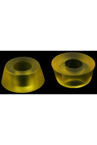 Homyl 2 Longboard Kaykay Kamyon Kiti Burçlar 90a Şeffaf-sarı Şeffaf Sarı Çok Renkli