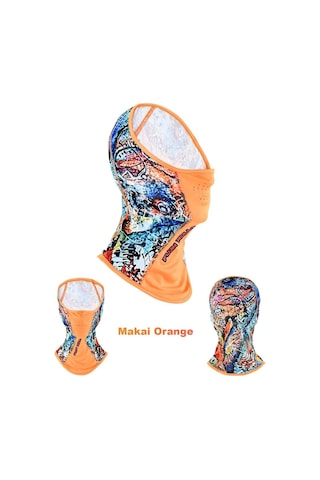 Fujin Pro Angler Sungaiter Boyunluk Makai Orange Çok Renkli