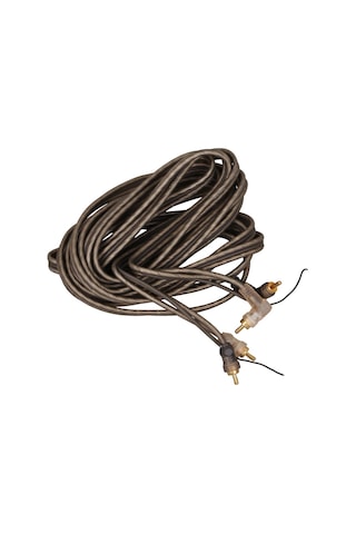 Fully G-512ab 5 Metre 2 Rca 2 Rca L-tip Şaseli Oto Amfi Sinyal Kablosu