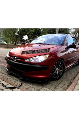 Sm Motors Peugeot 206 Ön Tampon Eki Bodykit Karlık Lip