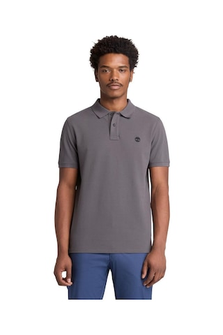 Timberland Mıllers Rıver Pique Short Sleeve Polo Erkek Tişört Tb0a6vdpw081 Gri