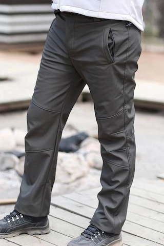 Softshell Pantolon Erkek Kışlık İş Güvenliği Fiyort Seword Haki