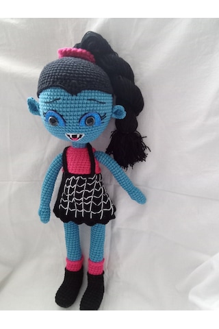Mavi Vampir Bebek Amigurumi