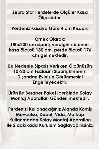 Beyaz Stor Perde Etek Dilimli Güneşlik 1.kalite Asinche Kumaş Alüminyum Kasa