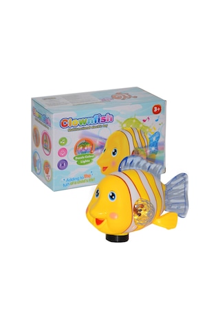Canda Oyuncak Pilli Işıklı Ve Sesli Balık