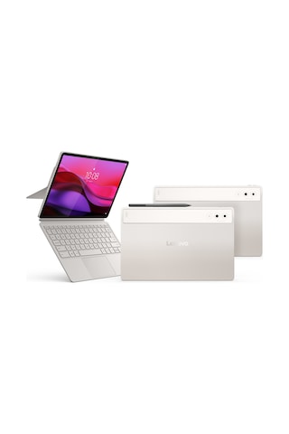 Lenovo Yoga Tab Plus 16GB 512GB Depolama 12.7" 3K (2944x1840) LTPS 144Hz Android Tablet + Klavye Paketi + Kalem ZAEG0058TR