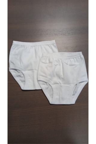 Türen 305 2'li Erkek Çocuk Slip-beyaz Beyaz
