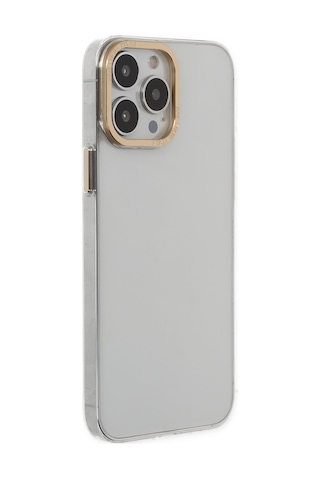 Newface Apple iPhone Uyumlu 15 Pro Max Kılıf Anka Pc Magneticsafe Sert Metal Kapak Glblseme - 7 - Şeffaf
