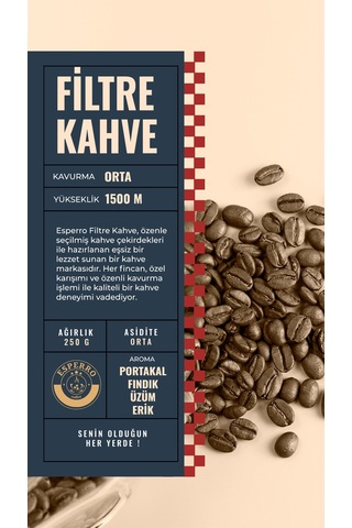 Esperro Premium Filtre Kahve 250 G