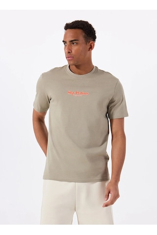 Onsfaruk Reg Ss Tee Cs Erkek Laurel Oak T-shirt - 22035585