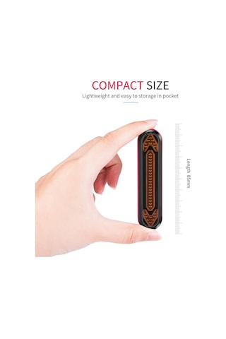 Usb Şarjlı Wireless Bisiklet Sinyal Stop Lambası Kırmızı