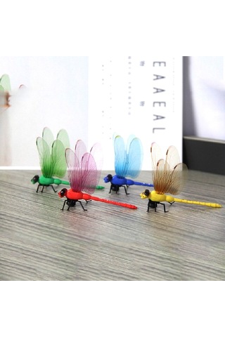 Sones Adet/takım Simülasyon Yusufçuk Manyetik Buzdolabı Çıkartmaları Ev Duvar Bahçe Dekorasyonu Manyetik