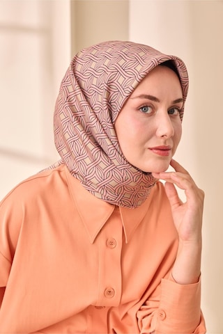 Silk Home Twill İpek Eşarp - 11479-25 Pembe Vizon