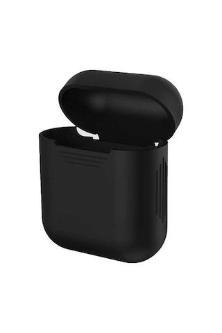 Lexroo Apple AirPods Uyumlu Standart Silikon Kılıf - Beyaz