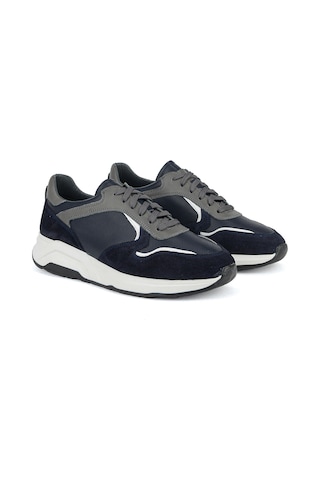 Ziya Erkek Hakiki Deri Günlük Sneaker 161983zf4 Lacivert 161983zf4 200 40