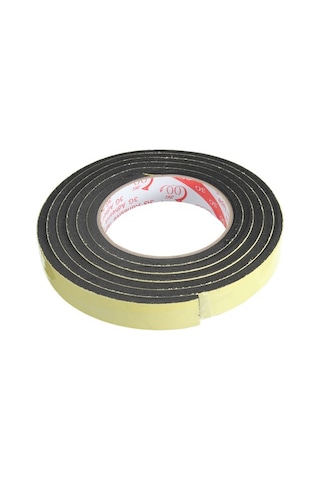 Kapı Pencere Yalıtım Süngeri / Kapı Pencere Süngeri Eva-3X20Mm !!-Siyah-10 Metre