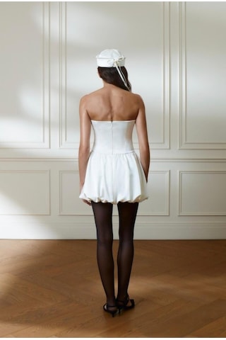 Vesta After Parti Elbise Beyaz