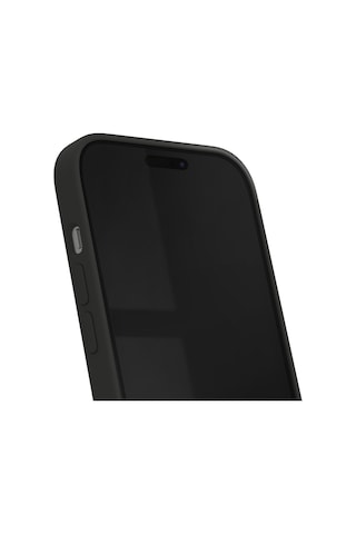 Silicone Case Apple Uyumlu iPhone 15 Pro Black Siyah