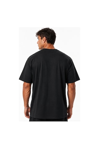 Nike Los Angeles Lakers Courtside Loose Fit Mens Tee Erkek Grafik Baskılı Bol Kesim Tişört Siyah