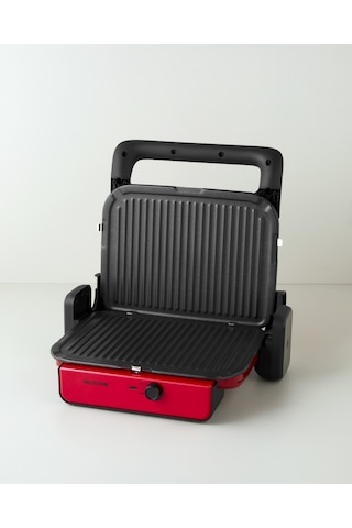 Tmk 5050 Teflon Çıkarılabilir Plakalı Tost Makinesi 1800w Kırmızı