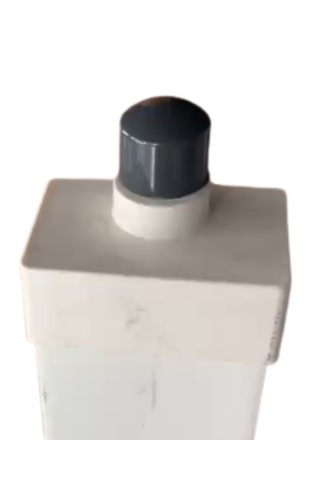 Q25 U-pvc Kör Tapa 80x50 Mm Nft Kanal Uyumlu 10 Adet