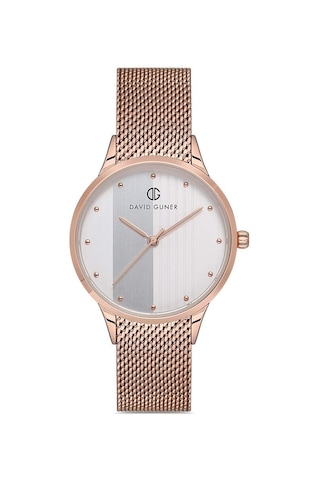 Davıd Guner Dg-8136lc-c1 Kadın Kol Saati Gold - Gümüş